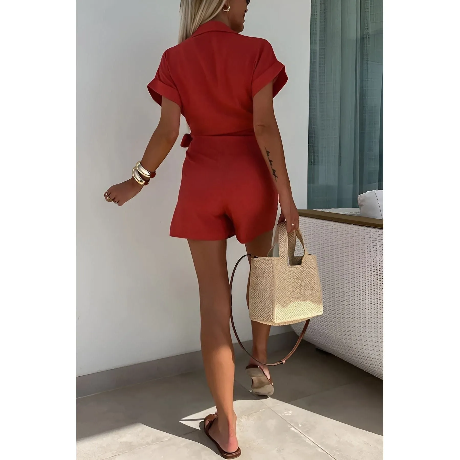 Astrid Dress - Lässiger Chic Sommer-Jumpsuit
