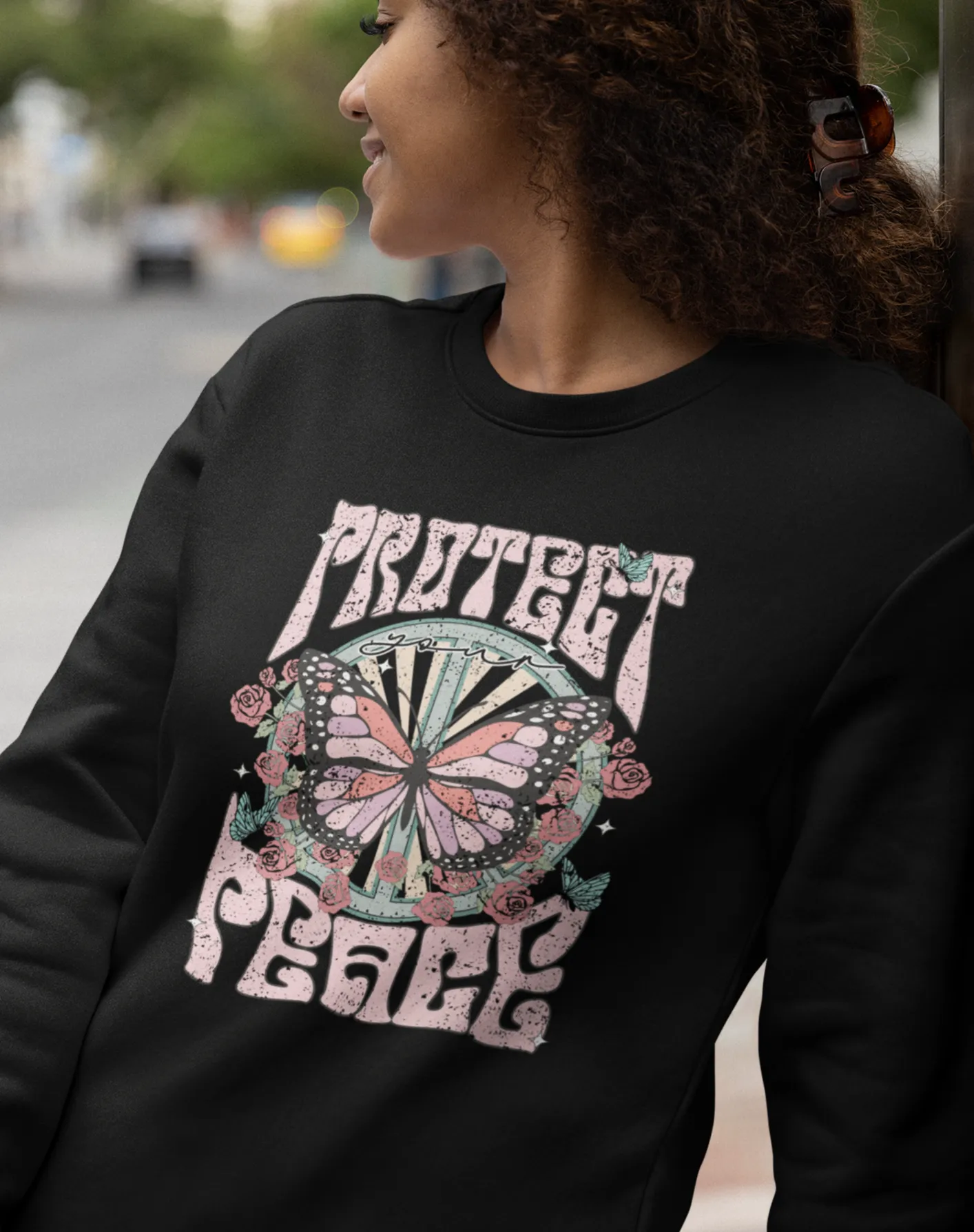 Bio Sweatshirt | Frieden schützen