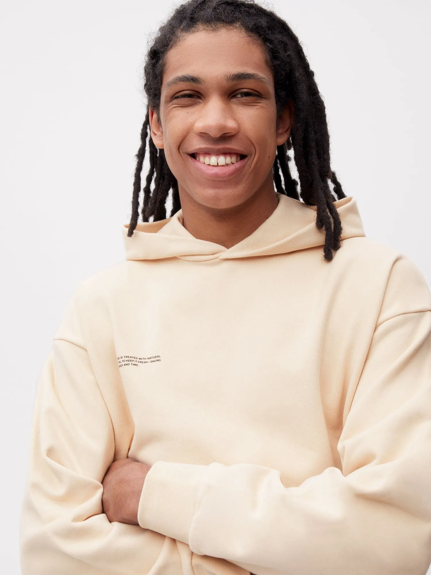 Mens 365 Midweight Hoodie—sand